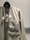 QASIMI / GRANDAD SHIRT / PALE CELADON