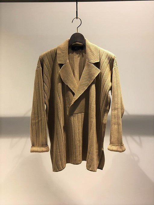 QASIMI / OVERSIZED POLO / SAND