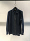 J-B-J / EMBROIDERY REGULAR COLLAR SHIRT / NAVY