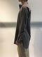 NOURHAGE / QAMIS 02 LONG SHIRT / ASH