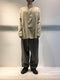 NOURHAGE / BENTAL02 WIDE TAPERED TROUSERS / GREY