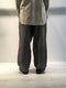NOURHAGE / BENTAL02 WIDE TAPERED TROUSERS / GREY