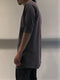 LA HAINE INSIDE US / CENTER SEAM HALF SLEEVE TEE / CHARCOAL