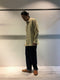 J-B-J / EMBROIDERY REGULAR COLLAR SHIRT / NATURAL