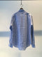BIRO / STRIPE LINEN SHIRT / BLUE