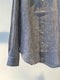 BIRO / STRIPE LINEN SHIRT / BLACK