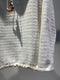 CORELATE / COTTON TWEED HOODIE / WHITE