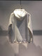 CORELATE / COTTON TWEED HOODIE / WHITE