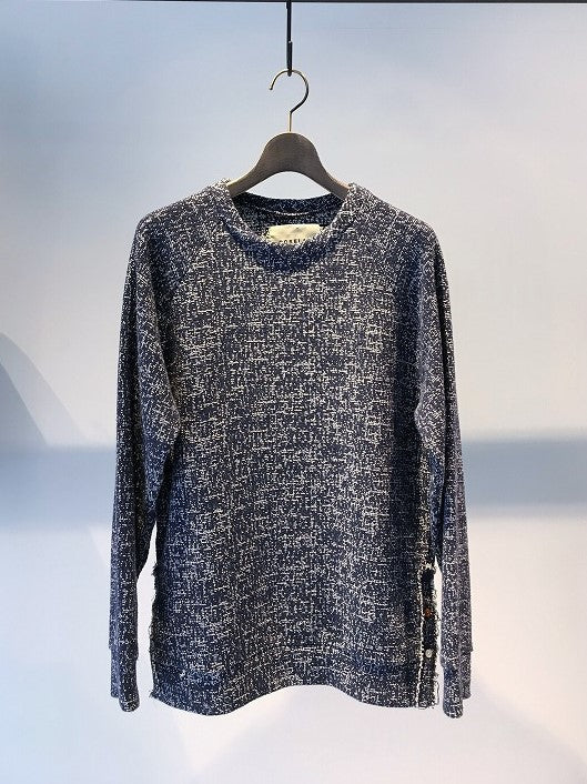 CORELATE / SUMMER TWEED SHIRTS / NAVY