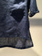ANTONIO TUO / LINEN T-SHIRT / BLUE