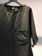 ANTONIO TUO / LINEN T-SHIRT / BLACK