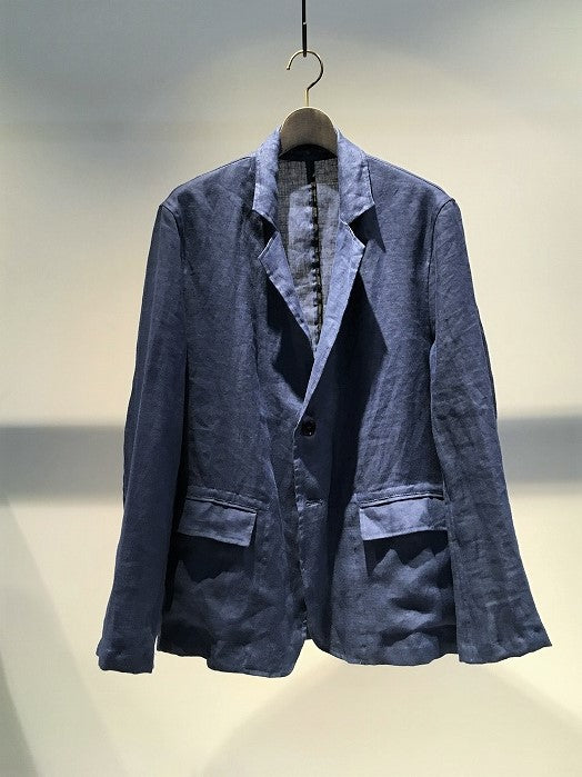ANTONIO TUO / LINEN BLAZER / BLUE