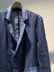 ANTONIO TUO / LINEN BLAZER / BLUE