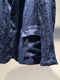 ANTONIO TUO / LINEN BLAZER / BLUE