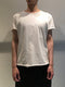 MARC POINT / BASIC CREW NECK T-SHIRT SHORT-SLEEVE / WHITE