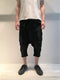 MARC POINT / LOW CROTCH MILITARY PANTS / BLACK