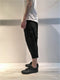 MARC POINT / LOW CROTCH MILITARY PANTS / BLACK
