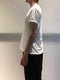MARC POINT / BASIC CREW NECK T-SHIRT SHORT-SLEEVE / WHITE