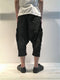 MARC POINT / LOW CROTCH MILITARY PANTS / BLACK