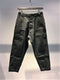 UMIT UNAL / CROPPED DROP CROTCH TROUSERS / CHARCOAL