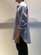 BIRO / STRIPE LINEN SHIRT / BLUE