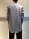 BIRO / STRIPE LINEN SHIRT / BLUE