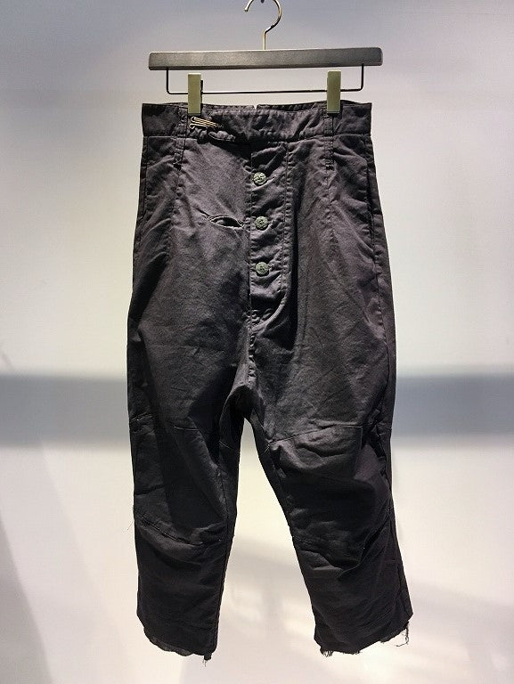 MARC POINT / WORKER PANTS / BLUE-GREY