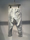 UMIT UNAL / 1-TUCK TAPERED LINEN TROUSERS / LIGHT-GREY