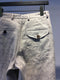 OLIVER SPENCER / FISHTAIL TROUSER LINEN / SAND