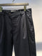 OLIVER SPENCER / PLEAT TROUSER / NAVY