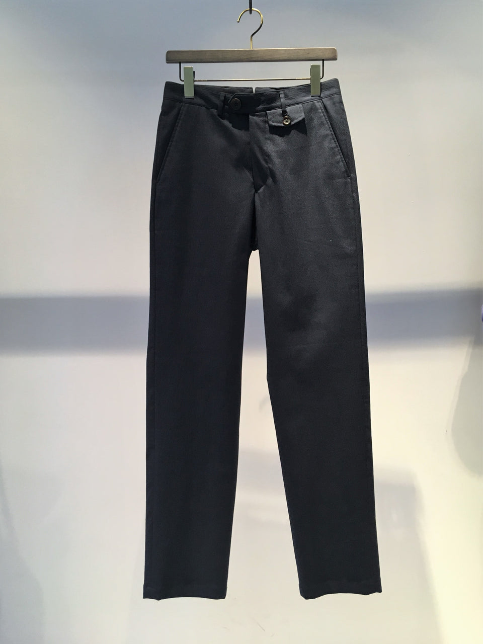 OLIVER SPENCER / FISHTAIL TROUSER / NAVY