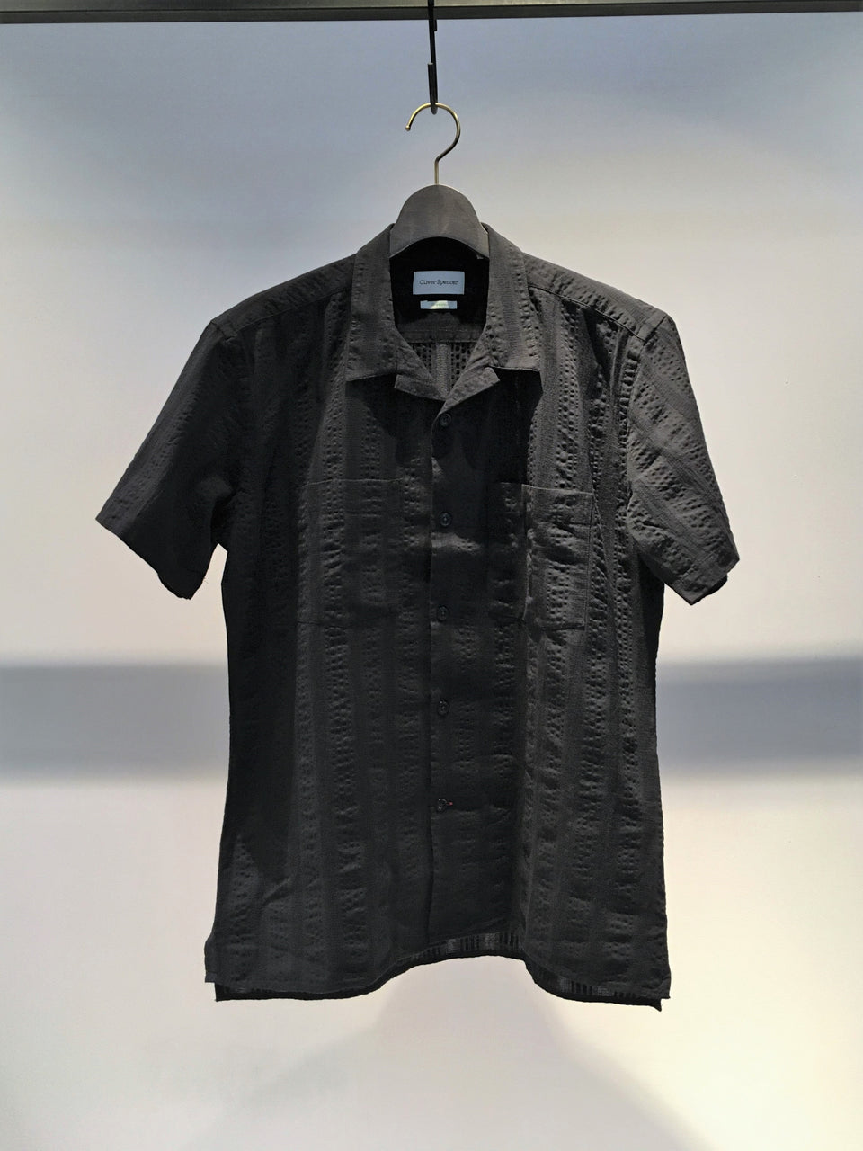 OLIVER SPENCER / HAVANA SHIRT / BLACK