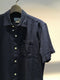 OLIVER SPENCER / HAWAIIAN SHIRT / INDIGO RINSE