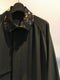 RAINMAKER / DETACHABLE COLLAR COAT + NISHIJIN / OLIVE