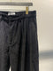 BASK IN THE SUN / TUCK TAPARED CORDUROY PANTS / CARBON
