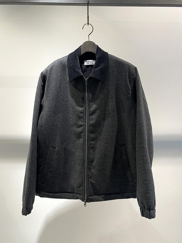 BASK IN THE SUN / ZIP UP JACKET / CARBON