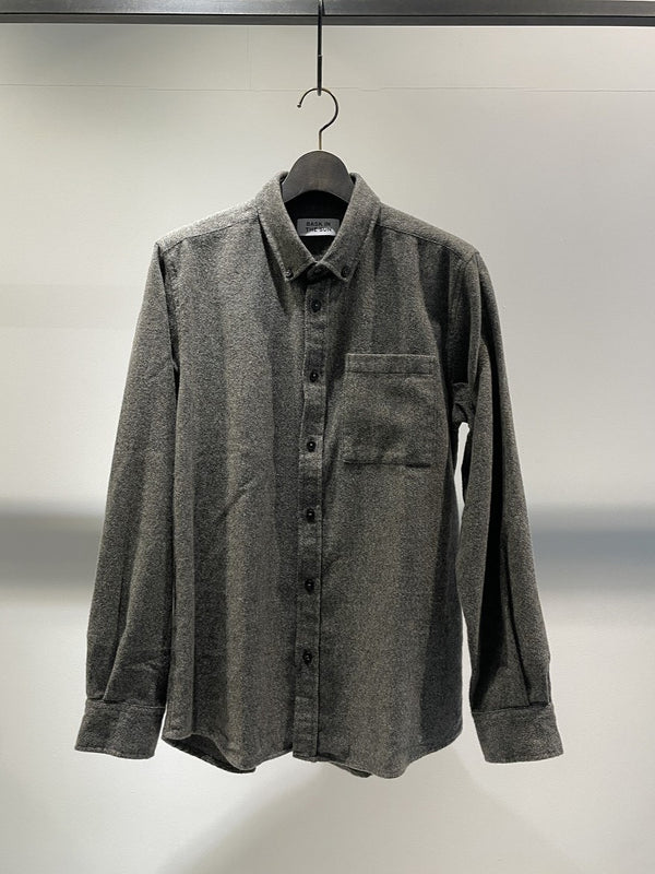 BASK IN THE SUN / BUTTON DOWN SHIRT / BROWNIE