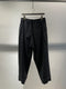 LA HAINE INSIDE US / BELTED WIDE TROUSER / CHECK