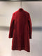 ALEKSANDR MANAMIS / LONG JACKET WOOL / RED