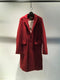 ALEKSANDR MANAMIS / LONG JACKET WOOL / RED