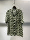 WAXMAN BROTHERS / OPEN COLLAR SHIRT SHORT SLEEVE / GREEN