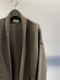 MA'RY'YA / KNIT LONG COAT / TAUPE