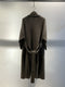 MA'RY'YA / KNIT LONG COAT / TAUPE
