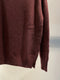 MA'RY'YA / KNIT PULLOVER ROUND NECK / BORDEAUX