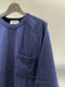 BASK IN THE SUN / RAGLAN LONG SLEEVE / INDIGO