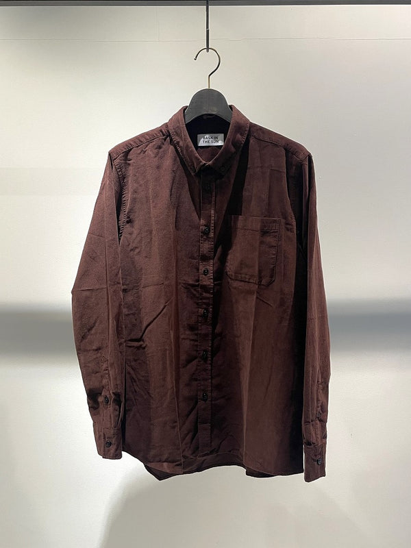 BASK IN THE SUN / CORDUROY BD SHIRT / WINE