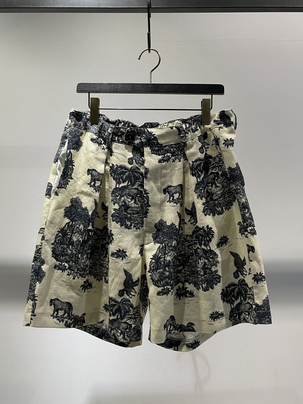 MARC POINT  / LINEN BERMUDA / SAVANNAH