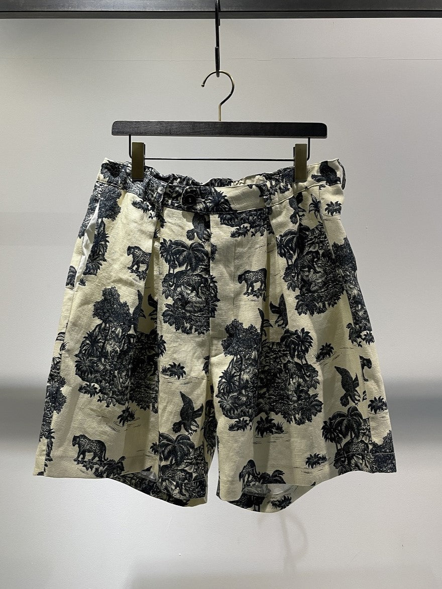 MARC POINT  / LINEN BERMUDA / SAVANNAH
