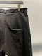 MARC POINT  / EMBROIDERY TROUSER / BLACK