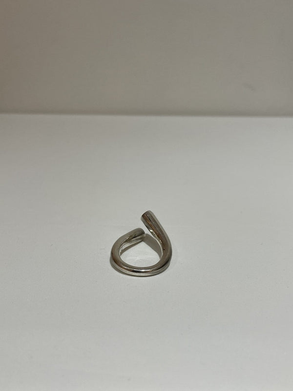 HILL TRIBE JEWELRY / SILVER RING CURVED